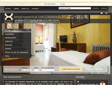 Tablet Screenshot of apartamentosturisticoslosgirasolesii.com